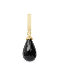 Black Onyx Drop Gold Wholesale