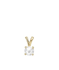 Crystal Pendant, Goldpl Silver Wholesale