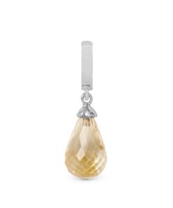 Citrine Drop Silver Online