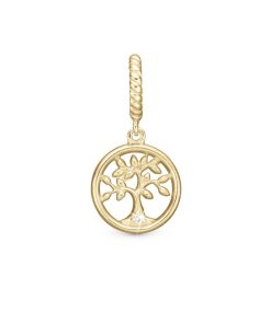 Diamond Tree Of Life, Gold Pl Silver Hot