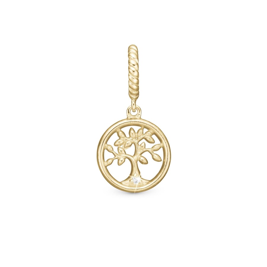 Diamond Tree Of Life, Gold Pl Silver Hot