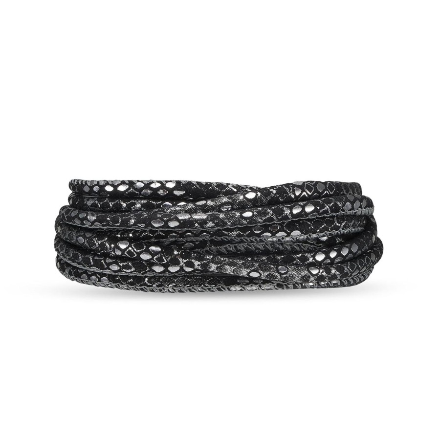 Armband - Silverblack Wholesale