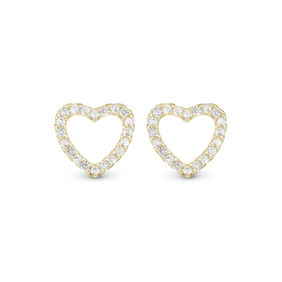 Topaz Sparkling Hearts Orestikker Clearance