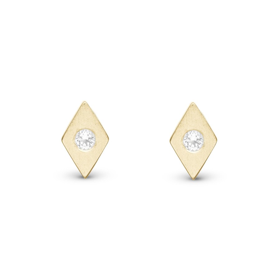 Topaz Kites, Studs, Goldpl Silver Online