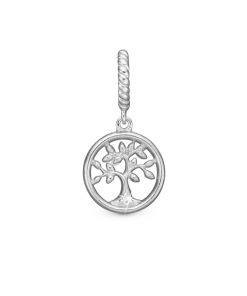 Diamond Tree Of Life, Silver Charm Wholesale