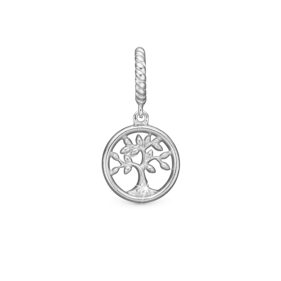 Diamond Tree Of Life, Silver Charm Wholesale