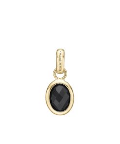 Onyx Dream Pendant, Gold New