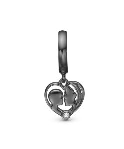 Mother & Child Charm Sort Ruthenium Hot