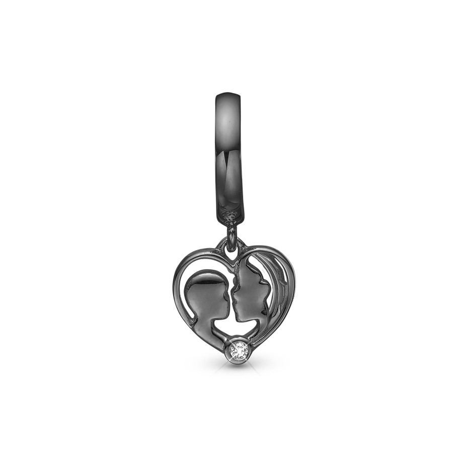 Mother & Child Charm Sort Ruthenium Hot