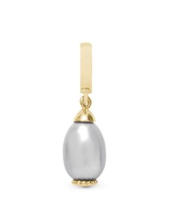 Grey Pearl Drop Gold Wholesale