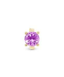 Amethyst Round, Goldpl New