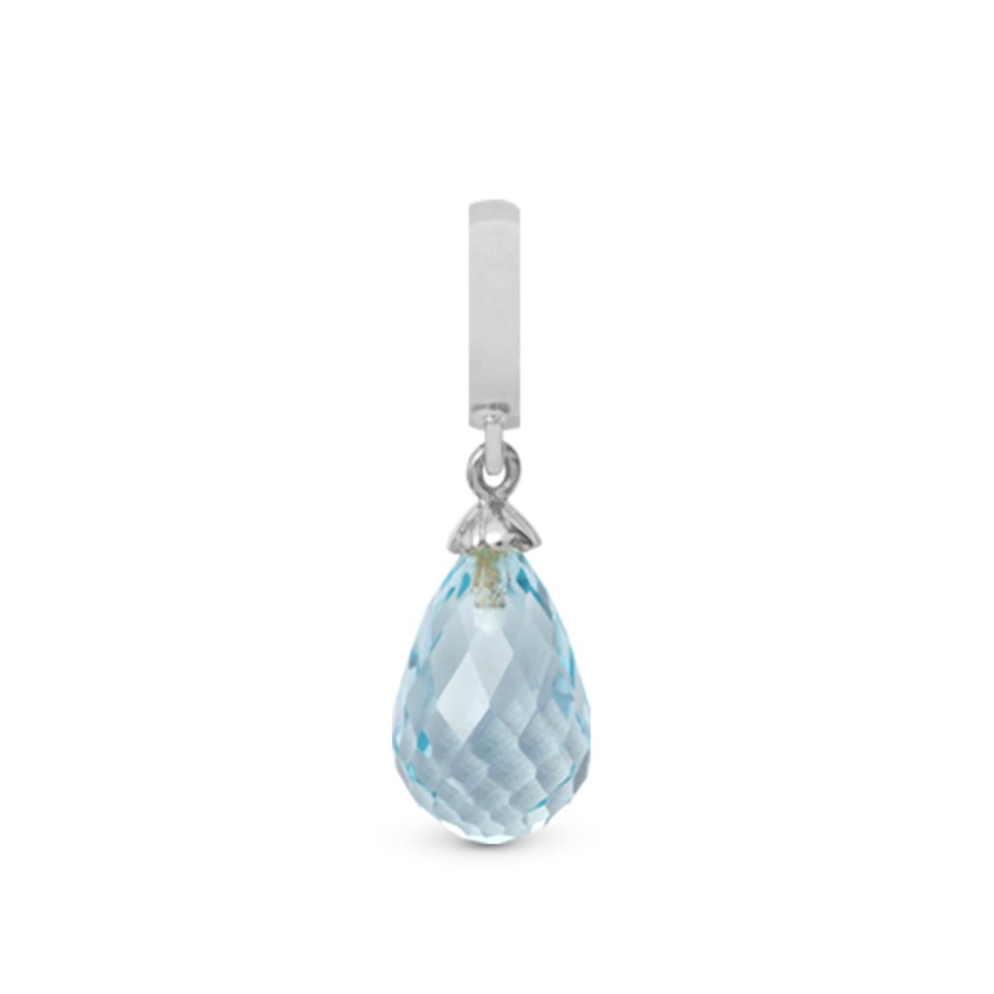 Sky Topaz Drop Silver Online