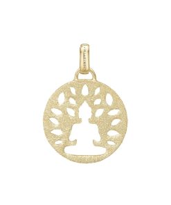 Meditation, Pendant, Goldpl Silver Clearance