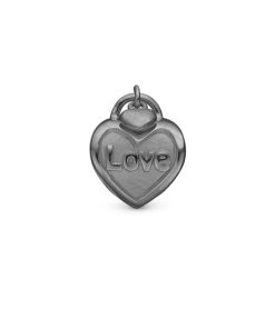 Love Lock Charm Sort Ruthenium New