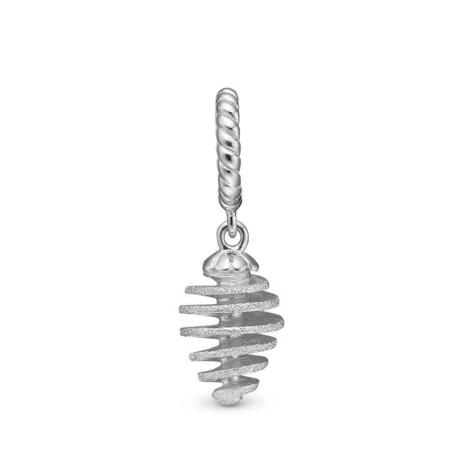 Twisted Drop, Silver Wholesale