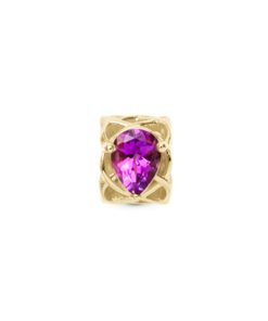 Pear Amethyst, Gold Wholesale