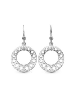 Circles Of Happiness, Ear Rings Silver Online