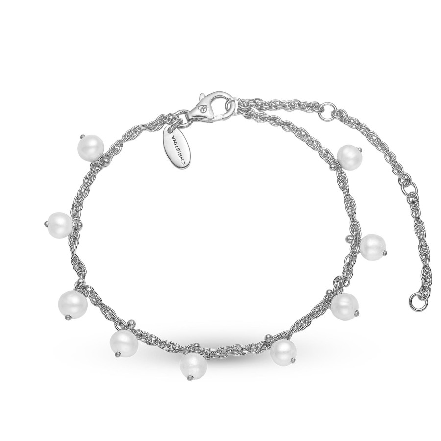 Dangling Pearls Bracelet Online