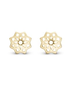 Flowers, Studs, Goldpl Silver Clearance