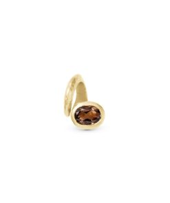 Smokey Quarz Snake, Gold Clearance