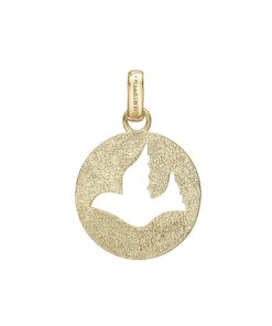 Dove Of Peace, Pendant, Goldpl Silver New